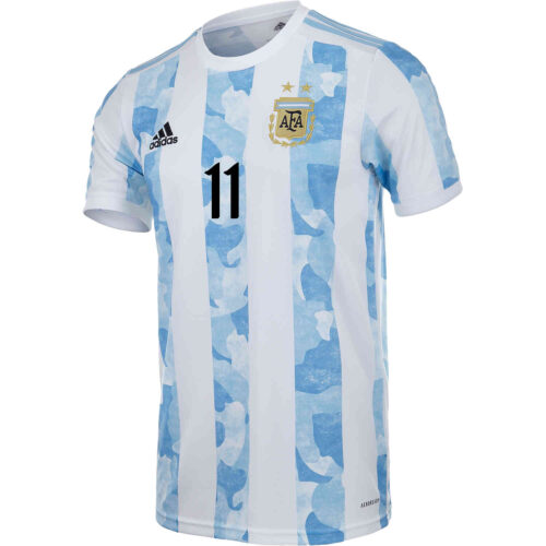 2021 adidas Angel Di Maria Argentina Home Jersey