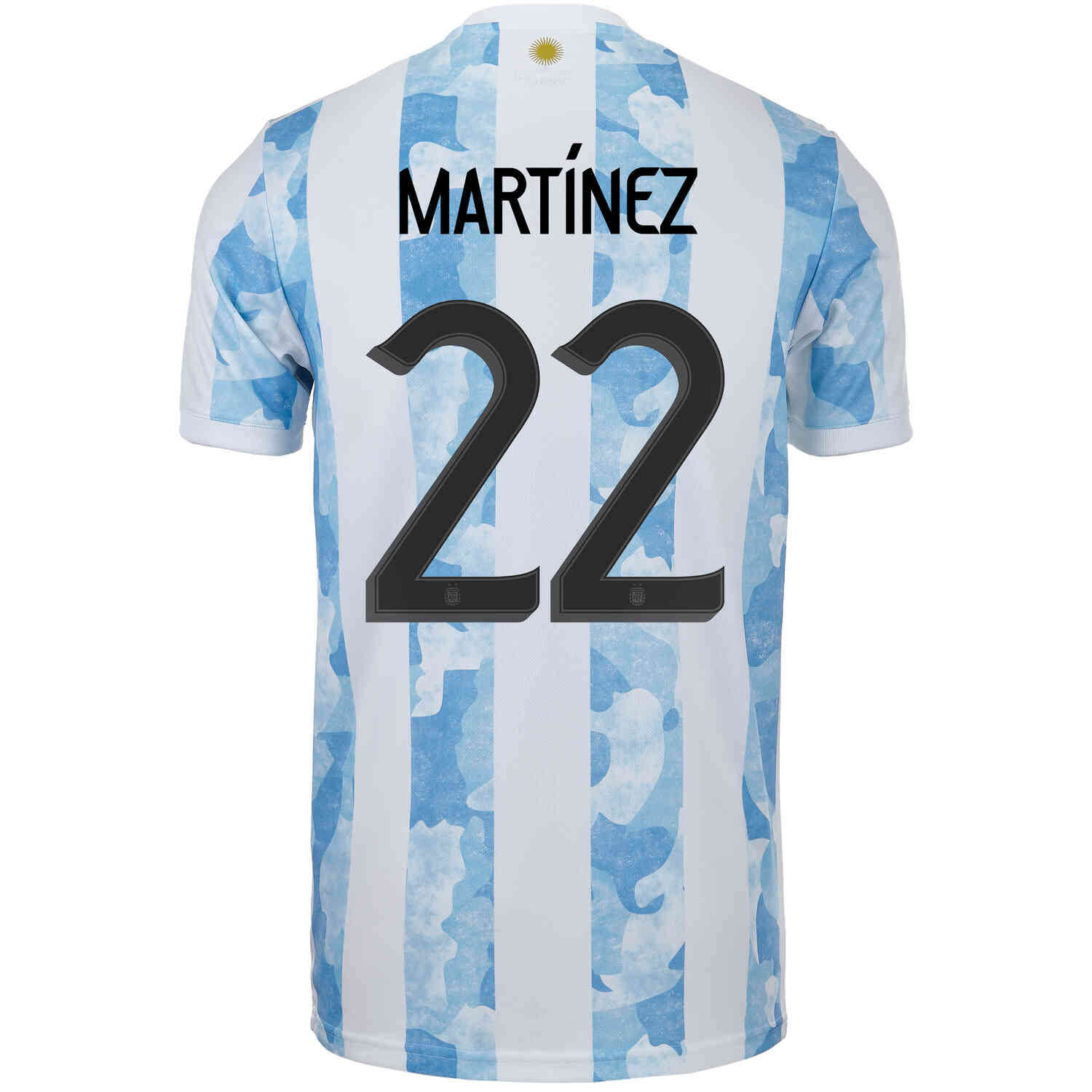 2021 Kids adidas Lautaro Martinez Argentina Home Jersey