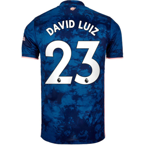 2020/21 Kids adidas David Luiz Arsenal 3rd Jersey