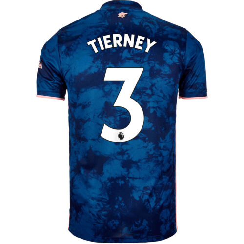 2020/21 Kids adidas Kieran Tierney Arsenal 3rd Jersey