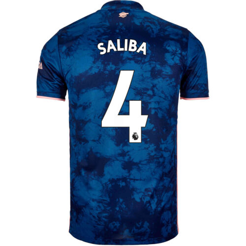 2020/21 adidas Willian Saliba Arsenal 3rd Jersey