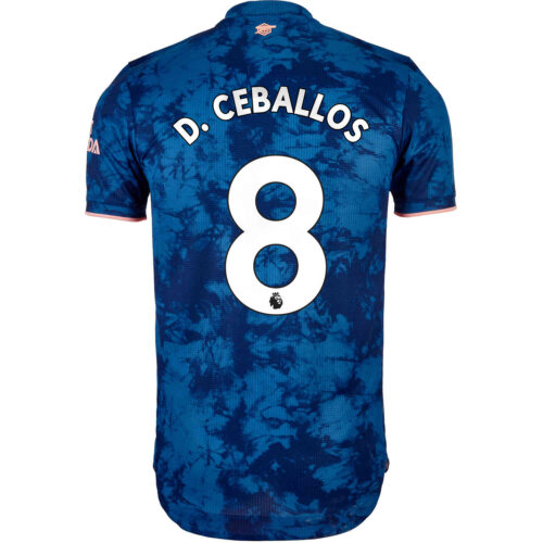adidas dani ceballos arsenal 3rd authentic jersey