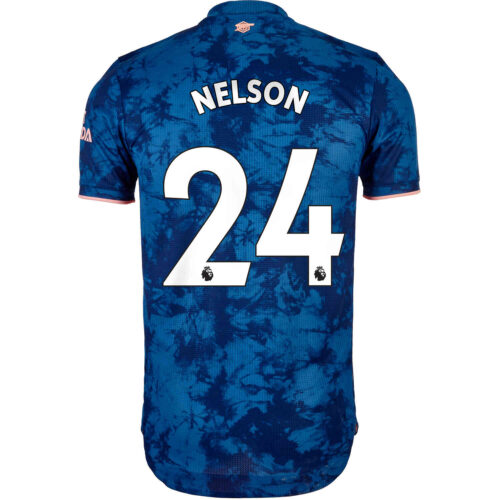 2020/21 adidas Reiss Nelson Arsenal 3rd Authentic Jersey