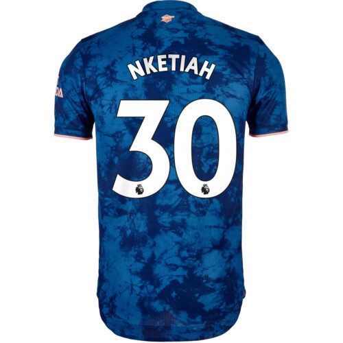 2020/21 adidas Eddie Nketiah Arsenal 3rd Authentic Jersey