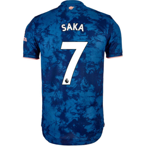 2020/21 adidas Bukayo Saka Arsenal 3rd Authentic Jersey