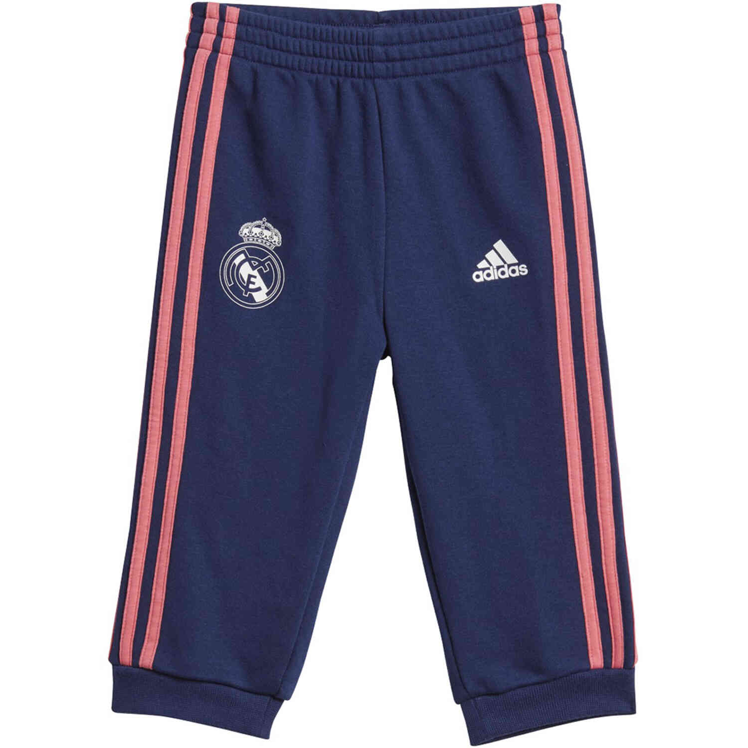hypotheek Populair vergeetachtig Infants adidas Real Madrid 3-Stripes Jogger - White/Dark Blue - SoccerPro