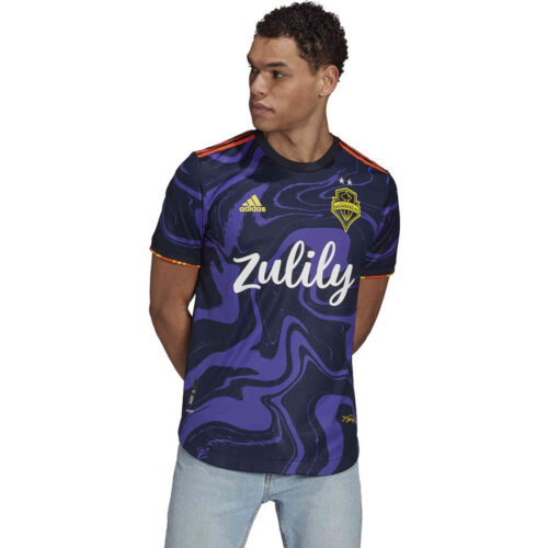 2021 adidas Seattle Sounders Away Authentic Jersey