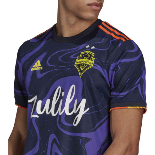 2021 adidas Seattle Sounders Away Authentic Jersey