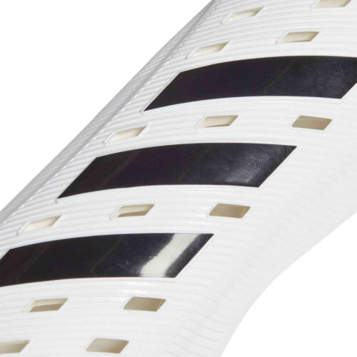 adidas Tiro Club Shin Guards – White & Black