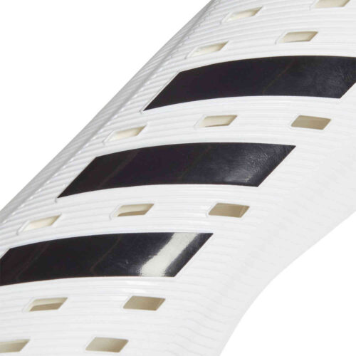 adidas Tiro Club Shin Guards – White & Black