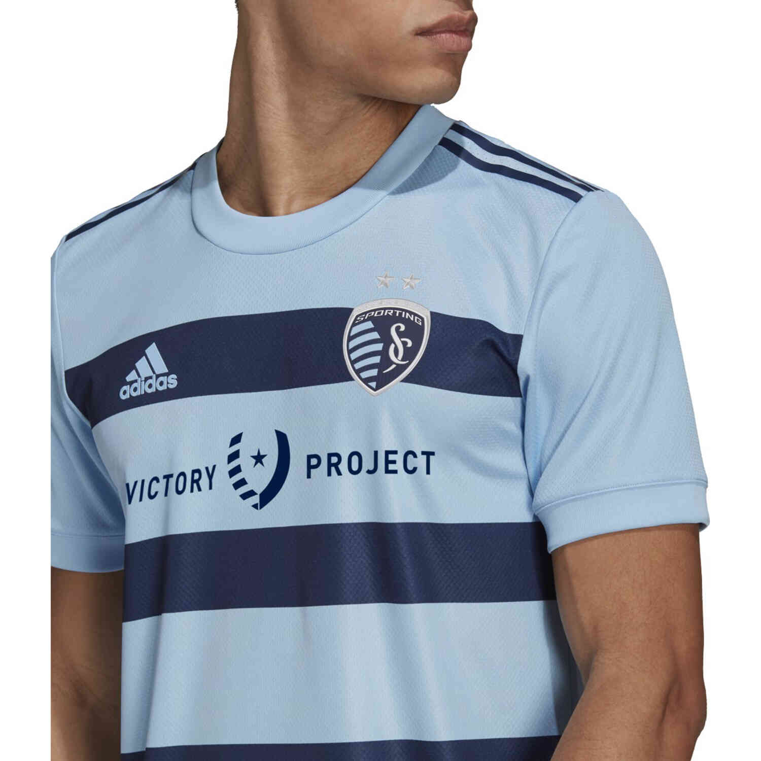 2021 adidas Sporting KC Home Authentic Jersey SoccerPro