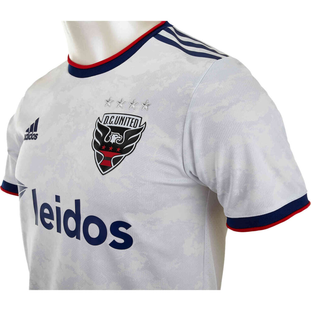 adidas DC United Away Authentic Jersey - 2021 - SoccerPro