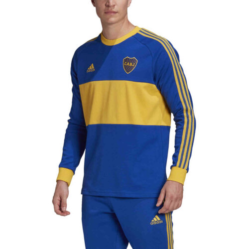 adidas Boca Juniors L/S Retro Jersey – Power Blue