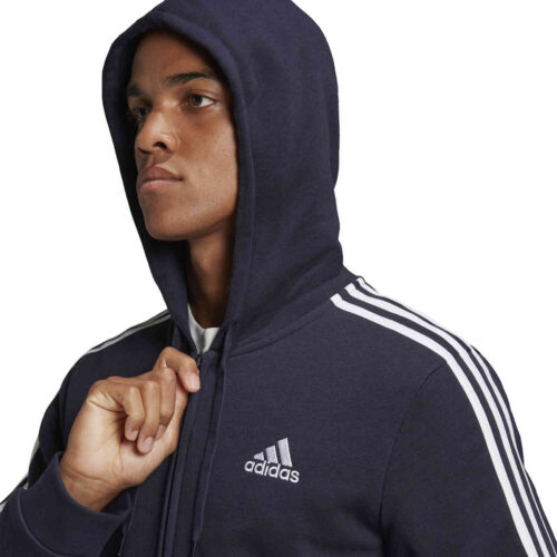 adidas Essentials Fleece Full-zip Hoodie – Legend Ink