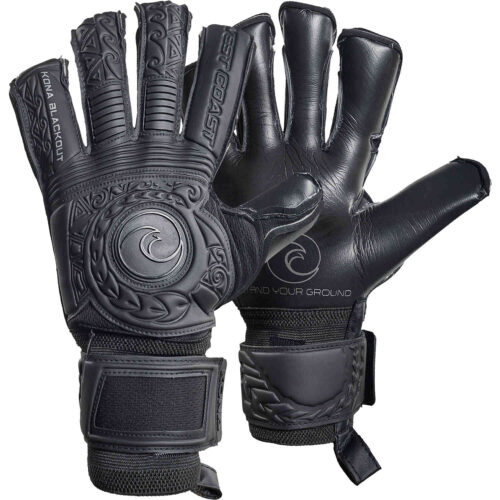 West Coast KONA Goalkeeper Gloves – Blackout
