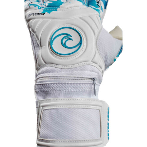 West Coast Spyder X Pacifica Goalkeeper Gloves – White & Blue