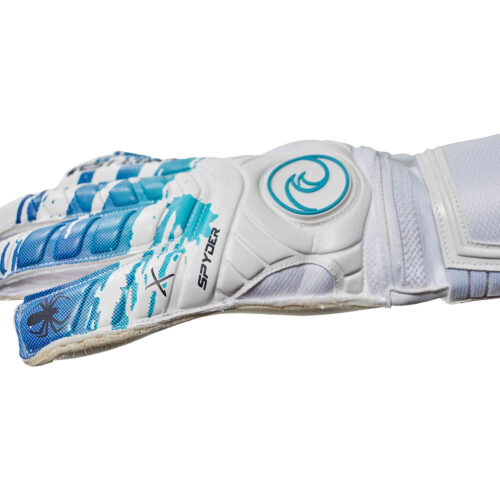 West Coast Spyder X Pacifica Goalkeeper Gloves – White & Blue