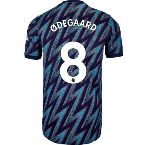 2021/22 adidas Martin Odegaard Arsenal 3rd Authentic Jersey