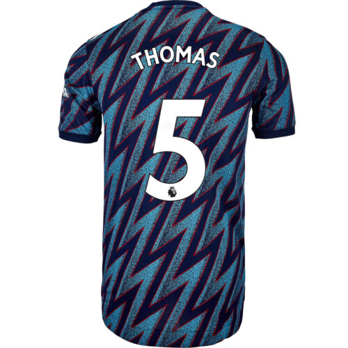 2021/22 adidas Thomas Partey Arsenal 3rd Authentic Jersey