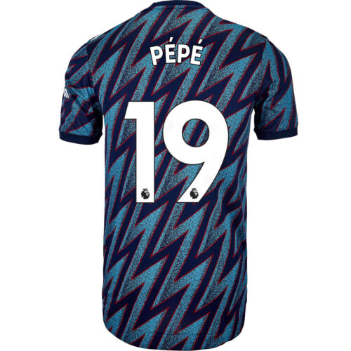 2021/22 adidas Nicolas Pepe Arsenal 3rd Authentic Jersey