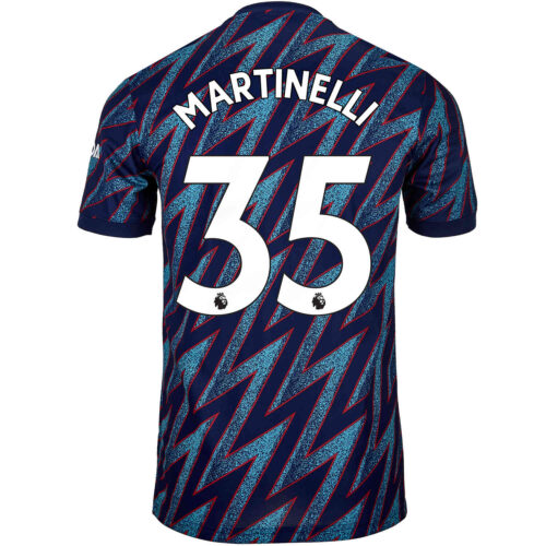 2021/22 adidas Gabriel Martinelli Arsenal 3rd Jersey