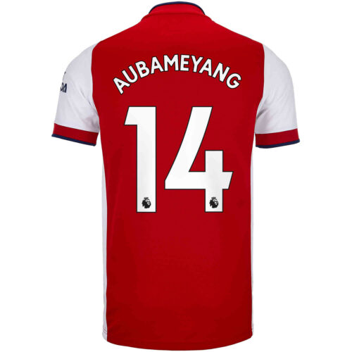2021/22 adidas Pierre-Emerick Aubameyang Arsenal Home Jersey