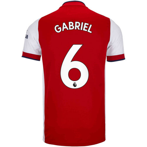 2021/22 adidas Gabriel Arsenal Home Jersey