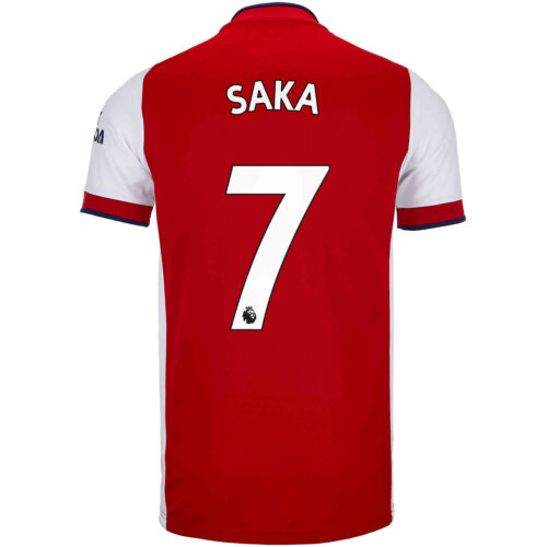 2021/22 adidas Bukayo Saka Arsenal Home Jersey