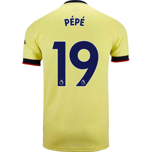 2021/22 adidas Nicolas Pepe Arsenal Away Jersey