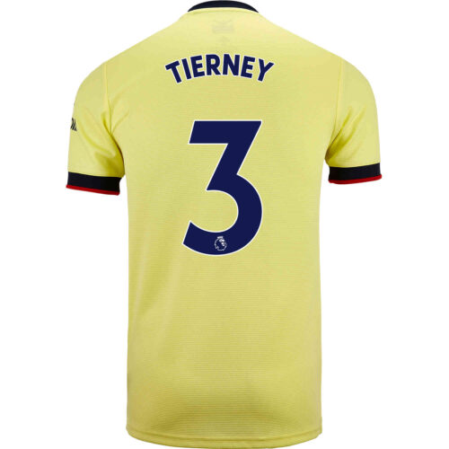 2021/22 adidas Kieran Tierney Arsenal Away Jersey