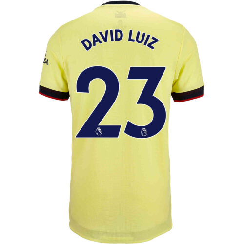 adidas david luiz arsenal away authentic jersey