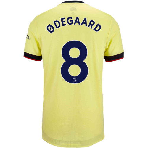2021/22 adidas Martin Odegaard Arsenal Away Authentic Jersey