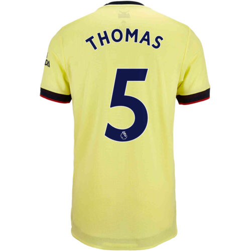 2021/22 adidas Thomas Partey Arsenal Away Authentic Jersey