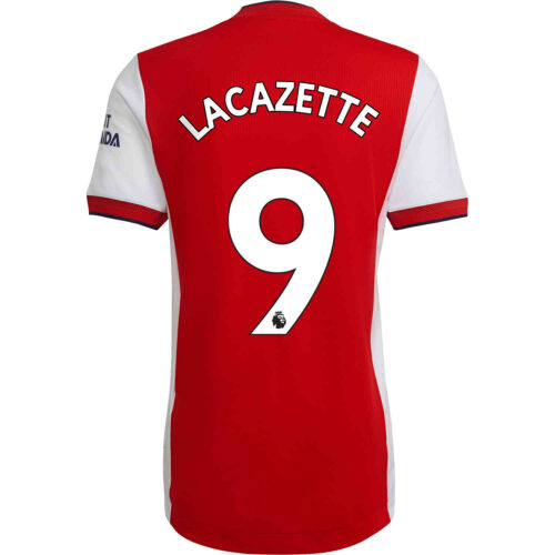 2021/22 adidas Alexandre Lacazette Arsenal Home Authentic Jersey