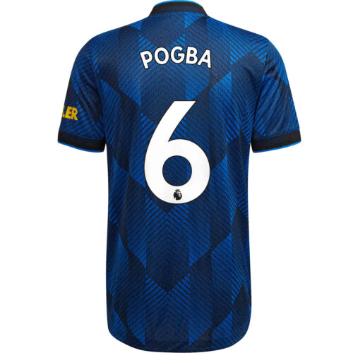 2021/22 adidas Paul Pogba Manchester United 3rd Authentic Jersey