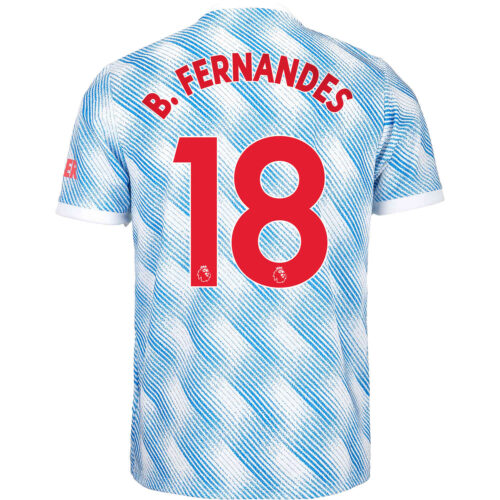 2021/22 adidas Bruno Fernandes Manchester United Away Jersey