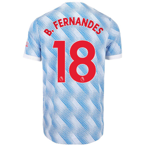 2021/22 adidas Bruno Fernandes Manchester United Away Authentic Jersey