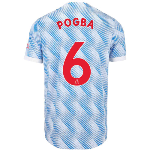 2021/22 adidas Paul Pogba Manchester United Away Authentic Jersey