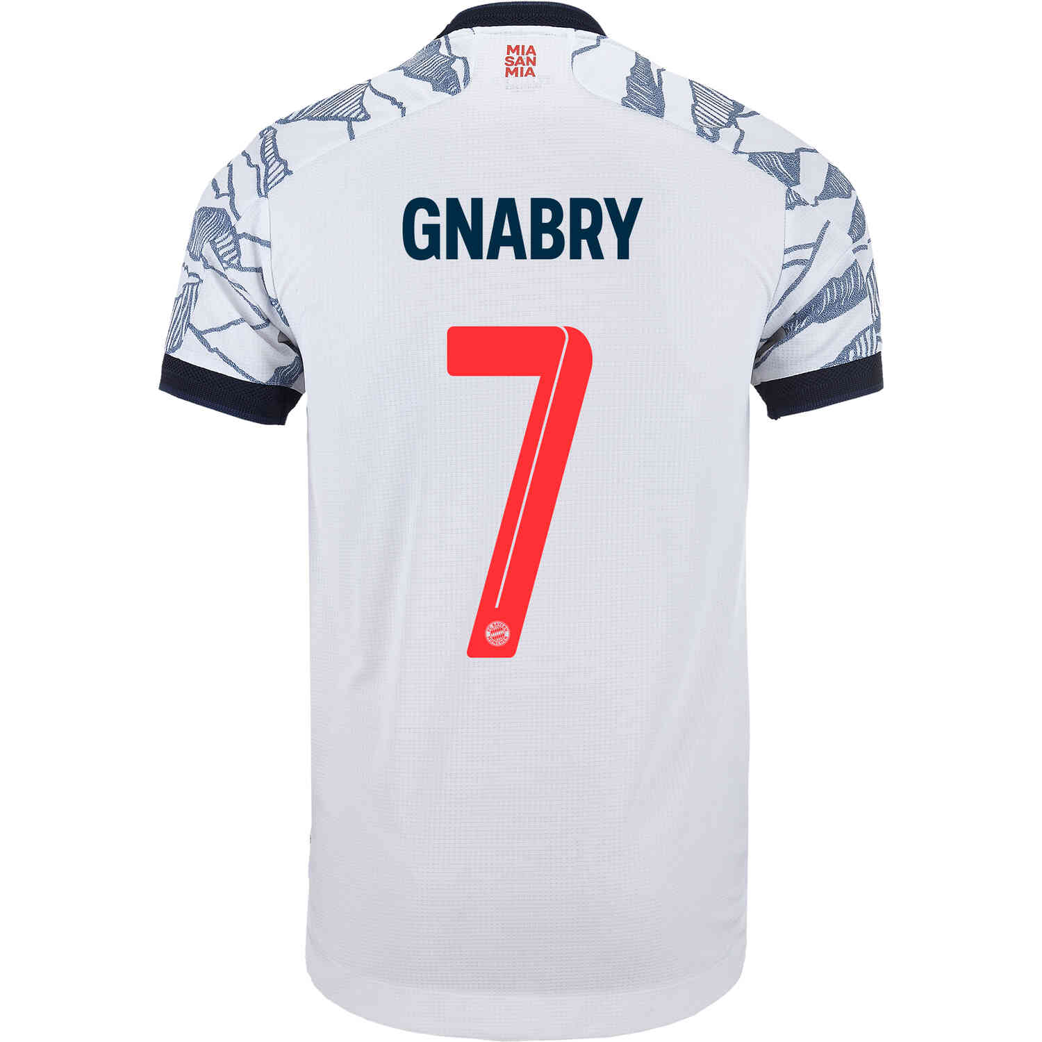 2021/22 Serge Gnabry Bayern Munich 3rd Authentic Jersey - SoccerPro