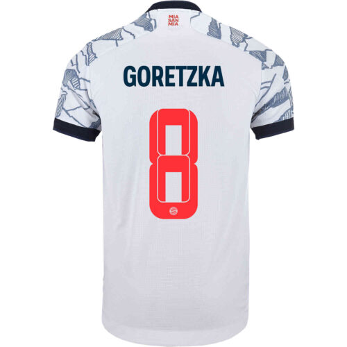 2021/22 adidas Leon Goretzka Bayern Munich 3rd Authentic Jersey