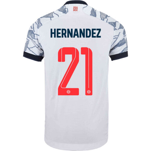 2021/22 adidas Lucas Hernandez Bayern Munich 3rd Authentic Jersey