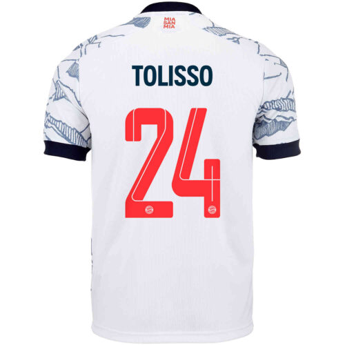 2021/22 adidas Corentin Tolisso Bayern Munich 3rd Jersey