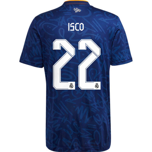 2021/22 adidas Isco Real Madrid Away Authentic Jersey