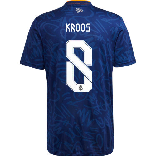 2021/22 adidas Toni Kroos Real Madrid Away Authentic Jersey
