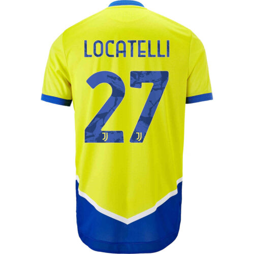 2021/22 adidas Manuel Locatelli Juventus 3rd Authentic Jersey