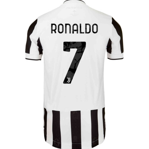 2021/22 adidas Cristiano Ronaldo Juventus Home Authentic Jersey
