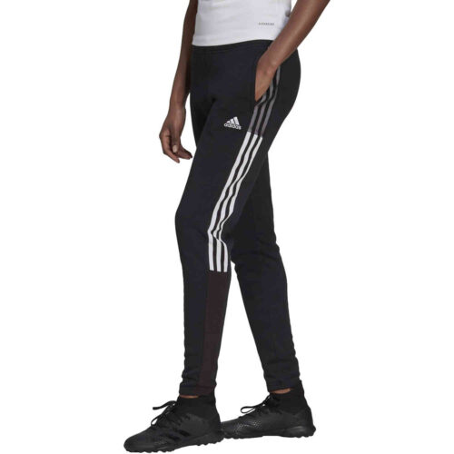Womens adidas Tiro21 Sweat Pants – Black