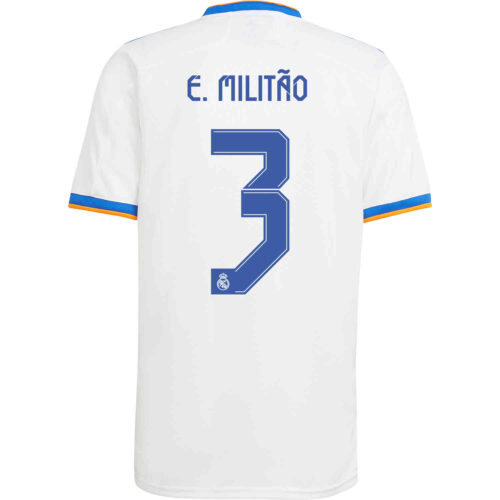 2021/22 adidas Eder Militao Real Madrid Home Jersey