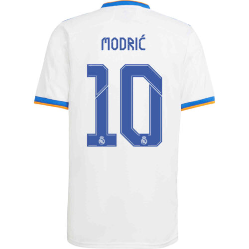 2021/22 adidas Luka Modric Real Madrid Home Jersey