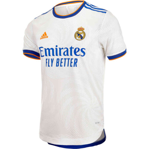 2021/22 adidas Eder Militao Real Madrid Home Authentic Jersey
